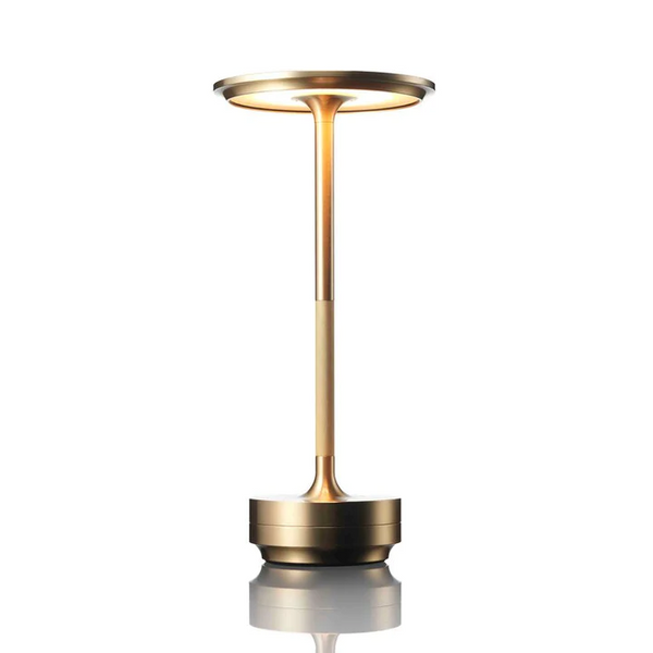 1x Metallic Cordless Table Lamp